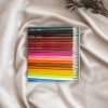 Deli Eco-friendly wooden colored pencils, 36 colors, professional art and drawing pencils details Picture